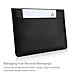 ProCase Surface Pro 7/Pro 6/Pro 2017/ Pro 4 3/ Pro LTE Sleeve Case, 12 Inch Laptop Bag Tablet Protective Cover for Microsoft Surface Pro 2017/Pro 7 6 4 3, Compatible with Type Cover Keyboard -Black
