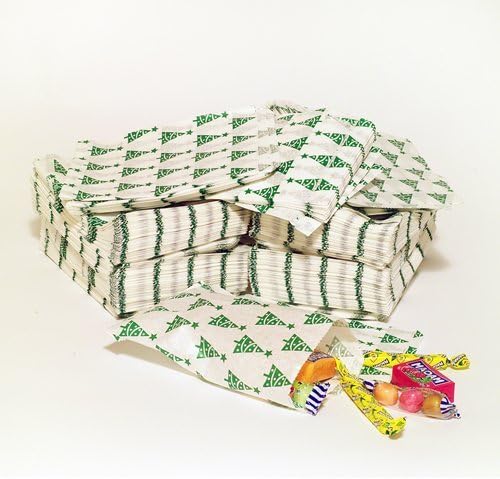 100x Christmas Tree Design Paper Bags - 5 x 7 XMAS PAPER BAGS by Paper Bags