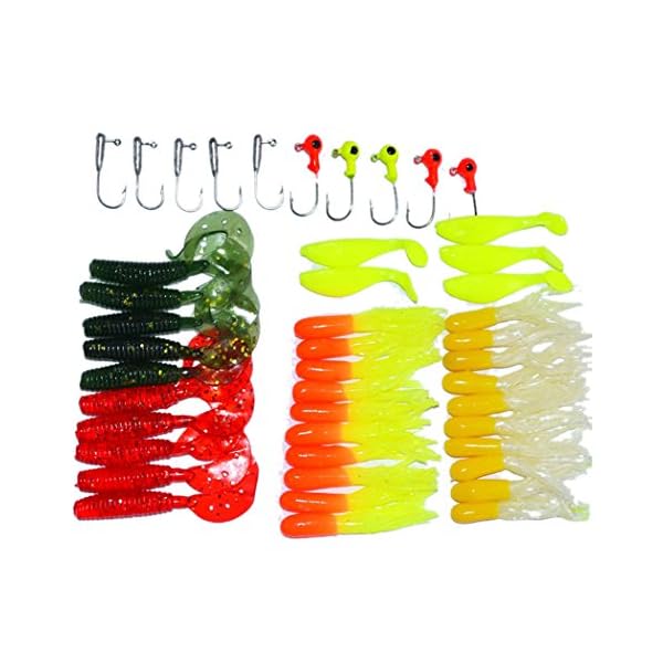 bouti1583-Fishing-Lures-Bait-Tackle-Soft-Small-Jig-Head-Box-Set-Simulation bouti1583-Fishing-Lures-Bait-Tackle-Soft-Small-Jig-Head-Box-Set-Simulation
