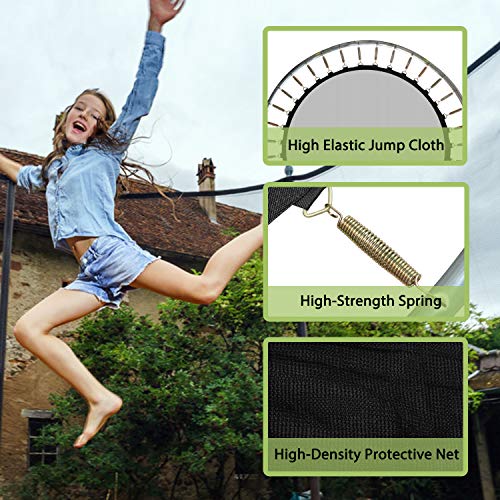GBU 72" Trampoline with Safety Enclosure Net 6FT Indoor Outdoor