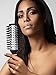 Round Barrel Ceramic Hair Brush - Natural Boar Bristles for Volumizing, Blow-Drying, Curling, Shine, Straigthening - Anti Frizz and Static - Ergonomic Travel Friendly - 1.5 inch - Get Amazing Hair Now