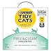 Purina Tidy Cats Clumping Cat Litter, Free & Clean Unscented Multi Cat Litter - 40 lb. Box