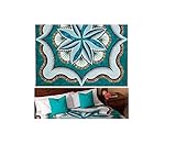 Fire Island Hosta Queen Quilt Pattern