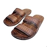 Hawaii Brown and Black Jesus sandals