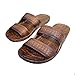 Hawaii Brown and Black Jesus Sandals for Kids (Kid 3, Brown)