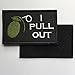 SpaceAuto I Pull Out Grenade Military Tactical Morale Badge Hook & Loop Fastener Patch 3.15