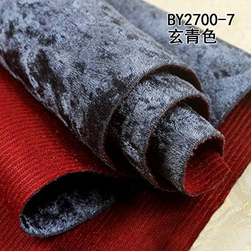 Jhyhome Background Wall Paper Clear bar ktv Wallpaper bar Room Decoration Background Wall Paper Velvet Cloth Solid Color Personality Wall Cloth, 2700-7 Black and Blue