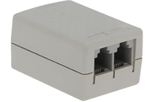 SEDNA - SE-ADSL-SPL-01 Telephone RJ11 Line ADSL Modem Filter/Splitter with surge protector