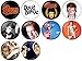 David Bowie Pinback Buttons Badges/Pin 1 Inch (25mm) Set of 10 New