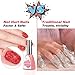Pack of 2 Nail Polish Remover, Magic Gel Nail Polish Remover Fast Remove Gel Nail Polish Within 2-3 Minutes, Quick & Easy Polish Remover, No Need For Foil, Soaking Or Wrapping