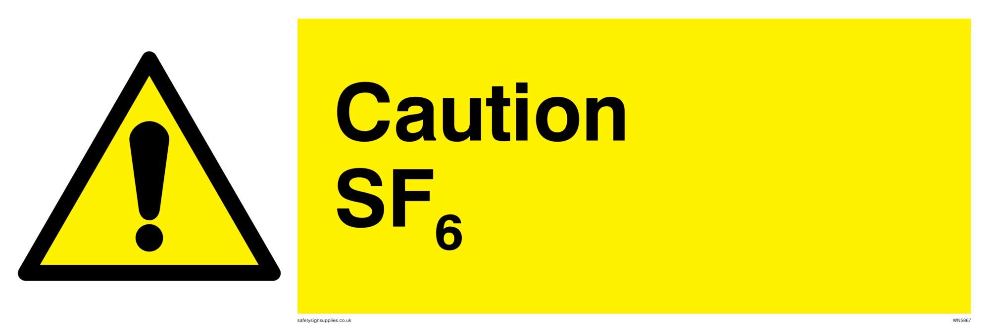 Caution SF6