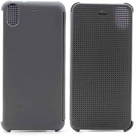 FOME Cases Series HTC Dot View Premium Flip Shell Case Cover for HTC 626 Grey