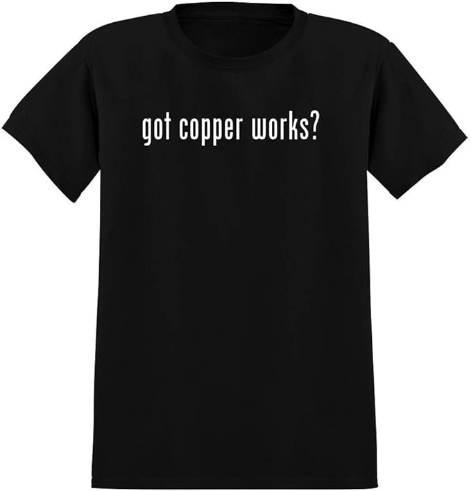 got copper works? Men's Soft Graphic TShirt Tee Clothing