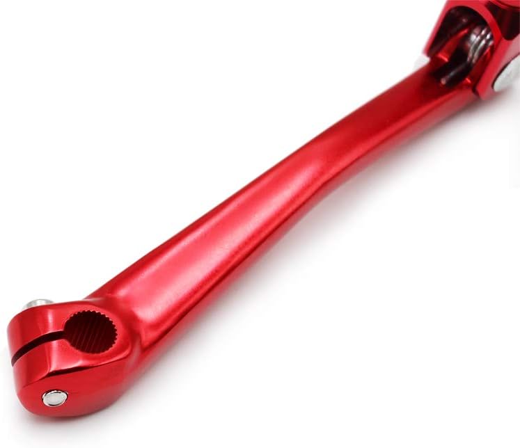 Motorcycle Hand Gear Lever Shifter Handle for 110cc 125cc 135cc 150cc 200cc 252cc Quad Dirt Bike ATV Buggy, Red: Home Improvement