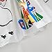 Hatop 2016 Girls Clothes Cute White Cartoon Dress For The Girl Princess Dress