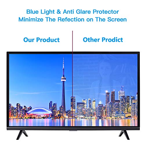 [2020 New] 32 in Blue Light TV Screen Protector Anti Blue Light