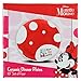 Vandor Disney Minnie Mouse 4 Piece 10 Inch Ceramic Dinner Plate Set