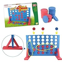 KandyToys Giant Four 4 in A Row Garden Outdoor Game Childrens Kids Adult Family Fun