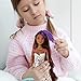 Fashion Doll with Hair Accessories, Style Fashion Doll's Hair with Hair Extensions, Beads, Clips, Brush and Pretend Scissors all Included-Complete Hair Styling Playset for Girls