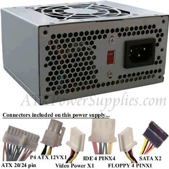 MP4ATX30 300W Power Supply Upgrade for HP Pavilion XG833, XG836, XG838, XG843, P5170A, P5170AR, 0950-3602, 0950-3646, 09