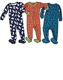 Leveret Baby Boys Footed Sleeper Pajama 100% Cotton (Size 6M-5 Years)