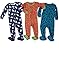 Leveret Baby Boys Footed Sleeper Pajama 100% Cotton (Size 6M-5 Years)