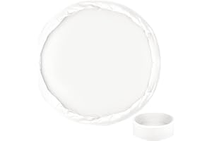 MEOGETY Ball Pit Protectors Standard Size 35.4 inch x 11.8 inch x 1.96 inch - Soft Comfortable, Hypoallergenic - Premium Round Ball Pit Covers for Babies - White Color