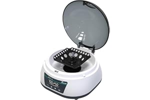 JOANLAB Micro Centrifuge Machine 7000 RPM, 3286 x g RCF, Lab Benchtop Microcentrifuge with 2-in-1 Rotor for 0.2/0.5/1.5/2ml M
