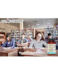 All-Star Vitamina L-Theanine, 100 mg, 70 cápsulas vegetarianas, 2 unidades, sin OGM, sin...