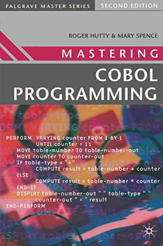 COBOL 85 for Programmers: 9780471921561: Computer Science Books