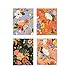 RIFLE PAPER CO. Assorted Lively Floral Notecards Boxed Set of 8, 4.25