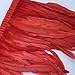 Sowder Rooster Hackle Feather Fringe Trim 10-12inch in Width Pack of 1 Yard(red)