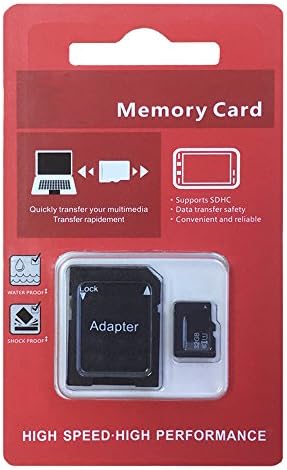 32GB High Speed Micro Memory Card Transfer Speeds for Action Cameras, Phones, Tablets, and PCs - Class4
