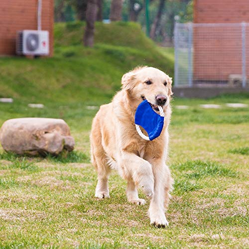 HIPIPET 10pcs Rope Dog Toys Large Dog Toy Balls Flying Discs Chew Tug Toss Toys Set for Medium Large Dogs