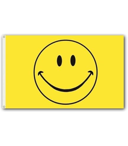 Amazon.com : AES USA Seller3x5 Smile Smiley Face Happy Face
