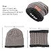 MissShorthair Men Winter Hat Scarf Set, Beanie Hat Neck Warmer for Women