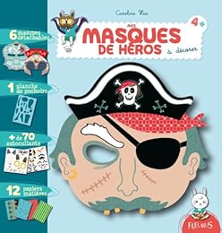Mes  masques de héros à décorer