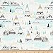 Art Gallery Indian Summer Woodland Pine Fabric By The Yard