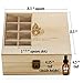 Largest Box for 30ML (1oz) Bottles: 25 Slots fitup to 30mL Bottles with Dropper Tops! Compatible with Now, Edens Garden, Plant Therapy, Kis Oil’S, More. Also Holds 50 Rollers (10mL). Dimensions.
