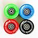 FREEDARE Skateboard Wheels 60mm 83a with Bearings and Spacers(Pack of 4)