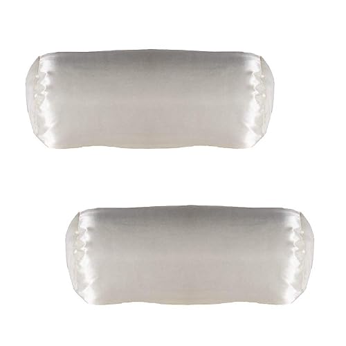 Alex Orthopedic Inc Pack of Two Cervical Neck Roll Pillow Case White
