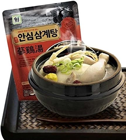 [Daerim] Ginseng and Chicken Mild Soup Samgyetang/Traditional Gourmet for Recover/Long Expiry Date/Good for Hot weather