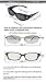 DUCO Wraparound Fitover Glasses Polarized Wear Over Sunglasses for Men Women UV Protection Sun Glasses Driving 8953 (M Size Black Frame Gray Lens)