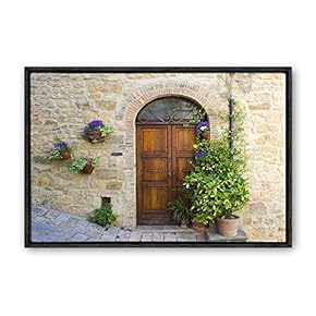 signwin Framed Canvas Wall Art Rural Landscape Photography...
