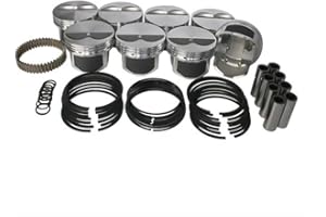 Wiseco - Chevy 496 Big Block ProTru Street Series Pistons .60 Over Dome +21cc 4.310in Bore (PTS522A6)