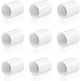 9 pcs 1" PVC Coupling Pipe Fittings (Socket x Socket) Schedule 40 PVC Fittings used For Plumbing and Irrigation