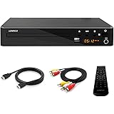 LP-099 Multi Region Code Zone Free PAL/NTSC HD DVD Player CD Player with HDMI AV Output & Remote & USB Input & MIC Input - Co