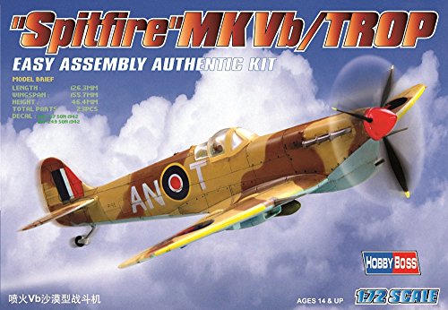 Hobby Boss Spitfire Mk.Vb/Trop 1942 Airplane Model Building Kit