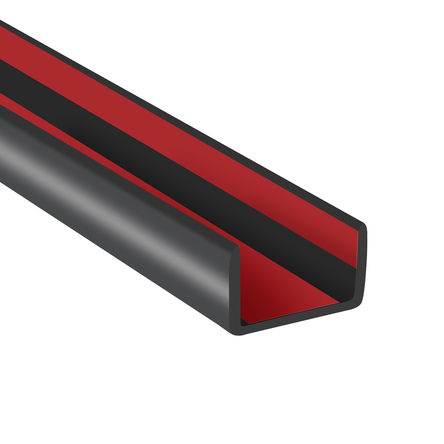 Photo 1 of *USED*
Rubber Edge Trim, 1/2" Self Adhesive Flexible U Channel Edge Protecter for Plywood, Tables, Desks, Cabinets, Counter Top, Wide U Shaped Edge Trim, Edge Banding, Black Color, 20Ft