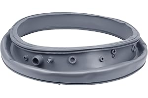 POOLKEY Upgraded DC97-16140P Washer Door Seal Compatible with Samsung Front Load Washer Door Boot DC97-19755A Washer Door Gasket，Replace WF45N5300AF/US,WF45K6200AW/A2,WF45M5500AP/A5-00 Washer Parts